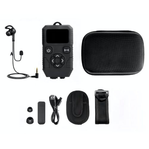 Coach use Mesh & Bluetooth intercom for motorcycle training within 2000M