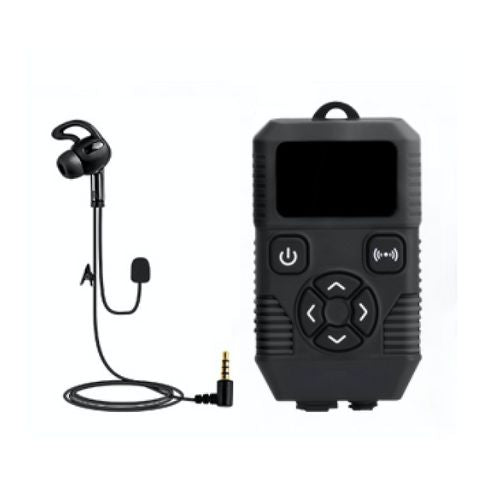 Coach use Mesh & Bluetooth intercom for motorcycle training within 2000M