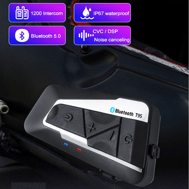 Bluetooth helmet intercom