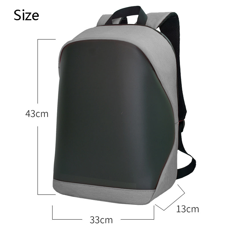 LED backpack-LED Backpack With DIY Programmable Full Color Screen –  primemotogear